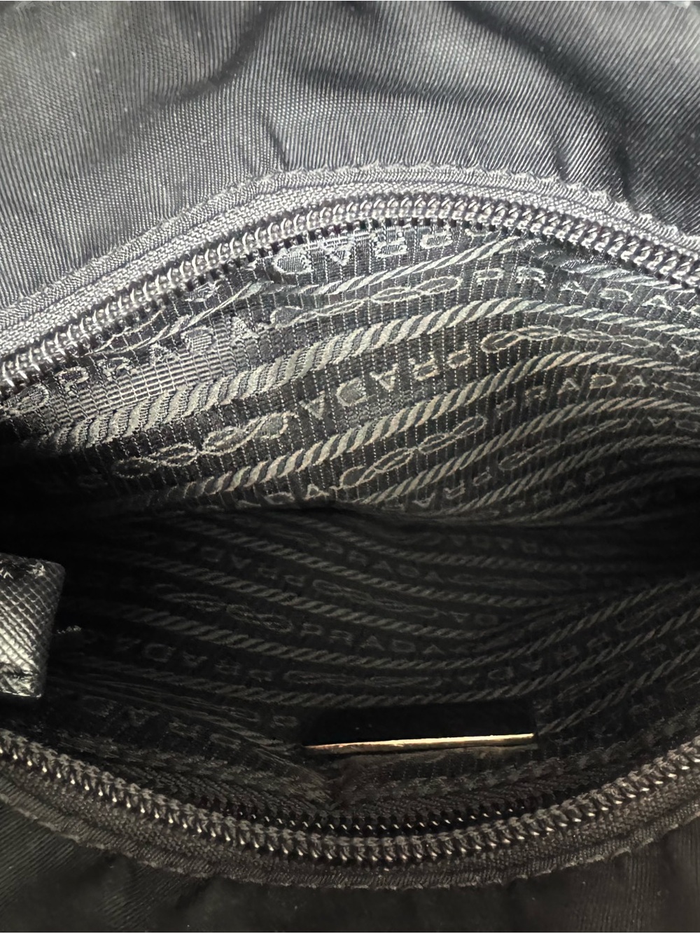 Prada Black Nylon Crossbody Messenger Bag - Picture 7 of 16